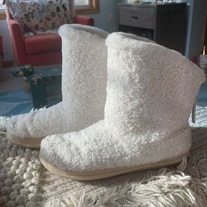 Fluffy booties
